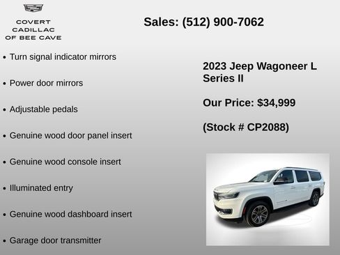 Used 2023 Jeep Wagoneer L Series II image 12