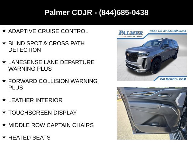 Used 2023 Cadillac Escalade ESV V AWD/4WD image 12