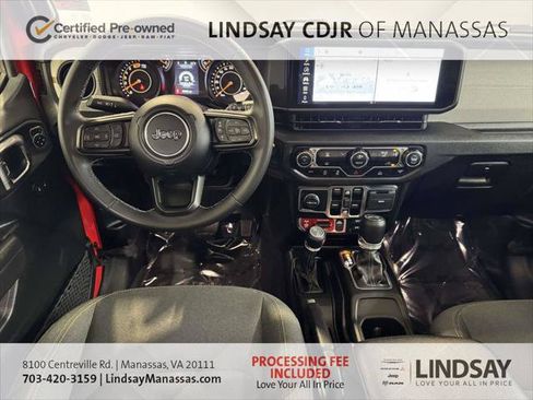 Certified 2025 Jeep Wrangler Unlimited Sport AWD/4WD image 22