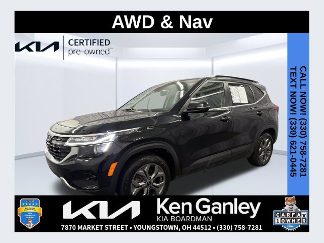 Certified 2024 Kia Seltos S AWD/4WD 360° Tour