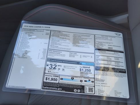 New 2026 MINI Cooper S image 33