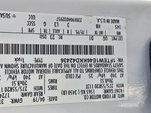 Used 2019 Ford F150 Lariat w/ Equipment Group 502A Luxury image 40