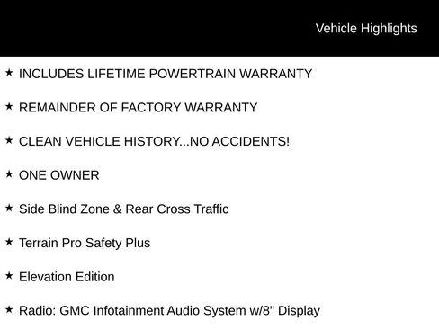 Used 2023 GMC Terrain SLT w/ Elevation Edition image 10