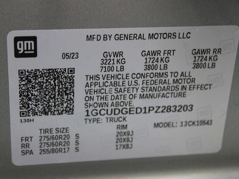 Used 2023 Chevrolet Silverado 1500 LTZ AWD/4WD image 14