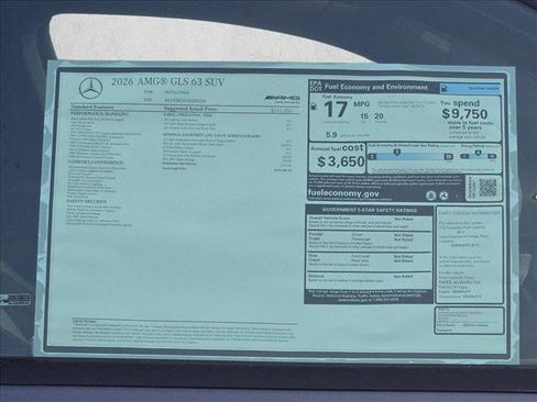 New 2026 Mercedes-Benz GLS 63 AMG 4MATIC image 18