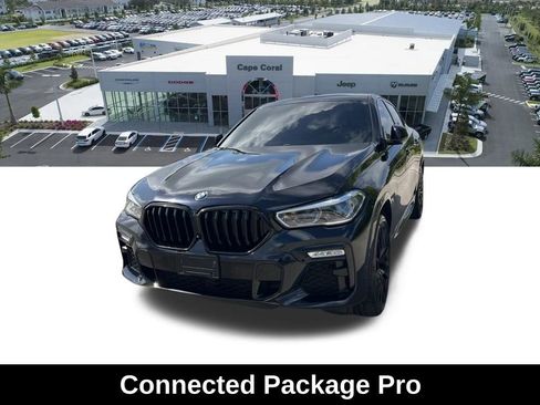 Used 2020 BMW X6 M50i w/ Executive Package AWD/4WD image 3