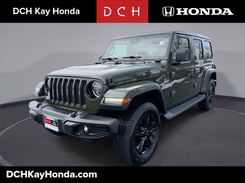 Used 2021 Jeep Wrangler Unlimited Sahara image 1