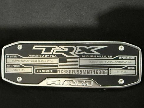 Used 2021 RAM 1500 TRX w/ TRX Level 2 Equipment Group AWD/4WD image 46