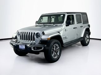 Used 2022 Jeep Wrangler Unlimited Sahara w/ LED Lighting Group video 1
