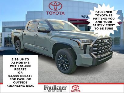 New 2026 Toyota Tundra Platinum