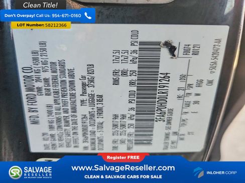 Used 2020 Ford Fusion SE FWD image 16