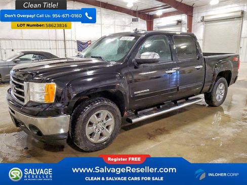 Used 2013 GMC Sierra 1500 SLE w/ Power Tech Package AWD/4WD image 1