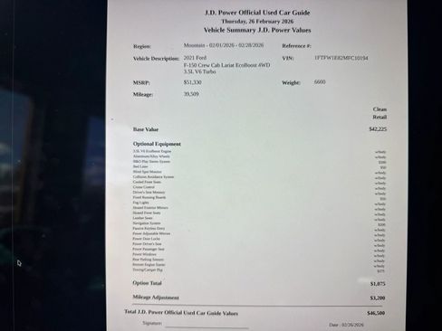 Used 2021 Ford F150 Lariat image 9