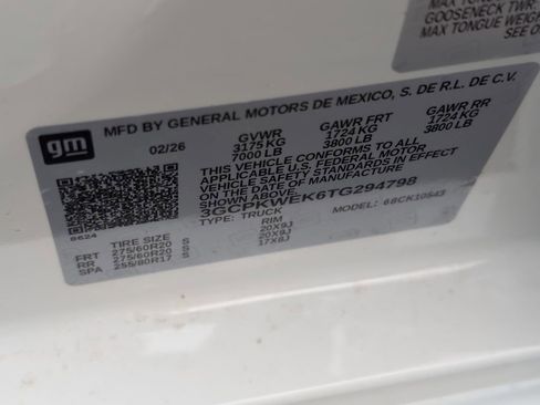 New 2026 Chevrolet Silverado 1500 RST w/ RST Select Package AWD/4WD image 30