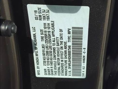 Used 2019 Honda Odyssey Elite image 26