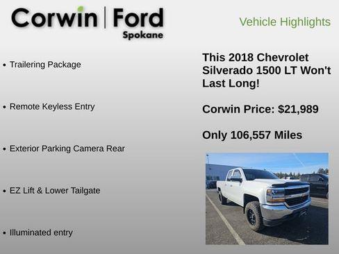 Used 2018 Chevrolet Silverado 1500 LT image 6