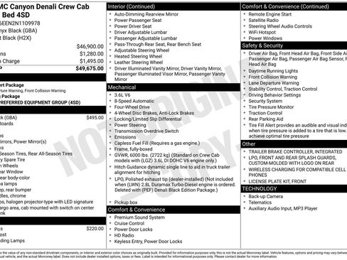 Used 2022 GMC Canyon Denali AWD/4WD image 72