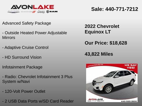 Used 2022 Chevrolet Equinox LT image 12