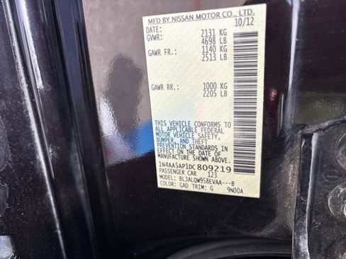 Used 2013 Nissan Maxima 3.5 S FWD image 59