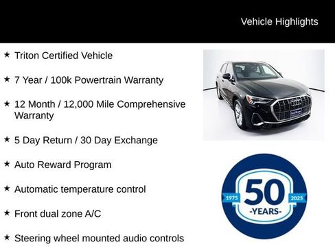 Used 2025 Audi Q3 2.0T Premium AWD/4WD image 7