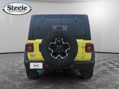 Used 2023 Jeep Wrangler Unlimited Rubicon 4xe w/ Steel Bumper Group image 4