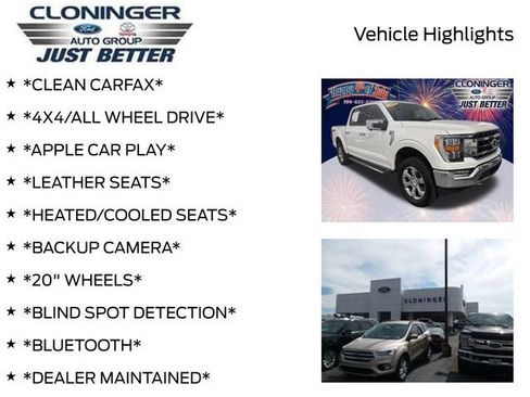 Used 2021 Ford F150 Lariat AWD/4WD image 3
