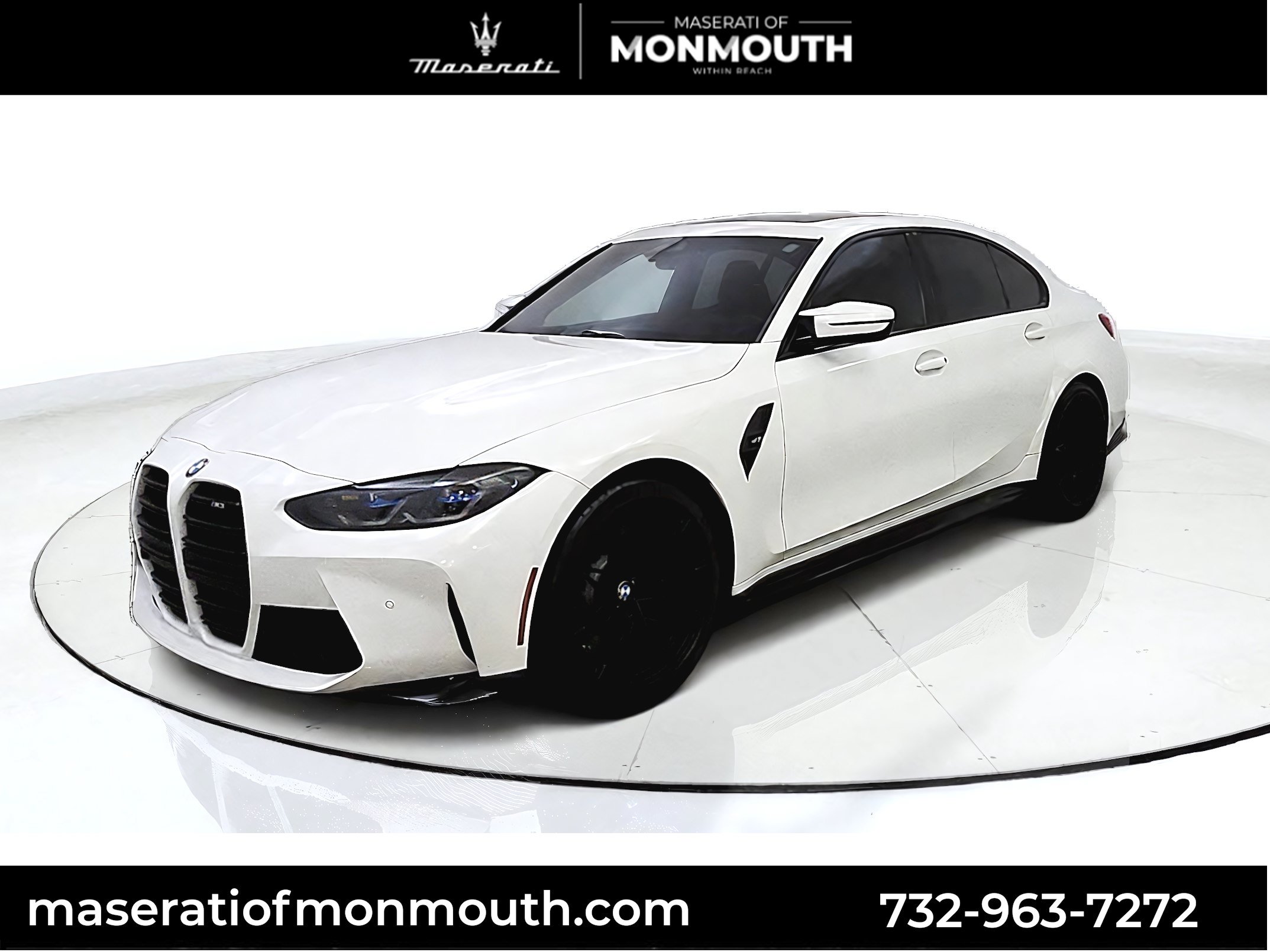 Used 2022 BMW M3 w/ Executive Package RWD image 3