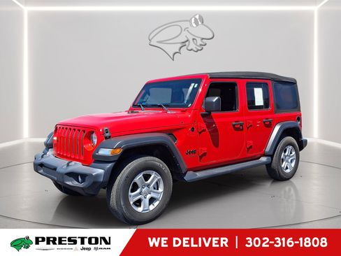Used 2022 Jeep Wrangler Unlimited Sport AWD/4WD image 1