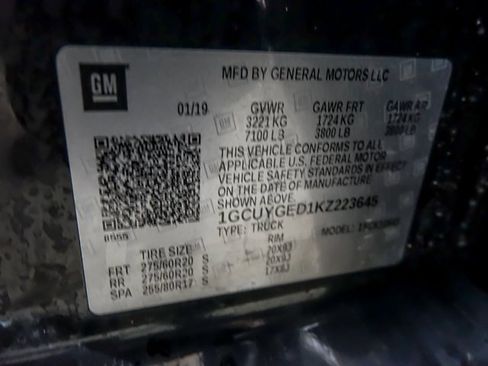 Used 2019 Chevrolet Silverado 1500 LTZ image 27