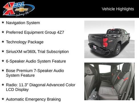 New 2026 Chevrolet Colorado Z71 w/ Technology Package image 3