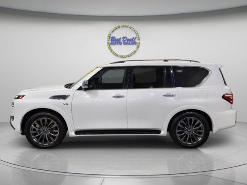 Used 2021 Nissan Armada Platinum w/ Captain's Chairs Package AWD/4WD image 3