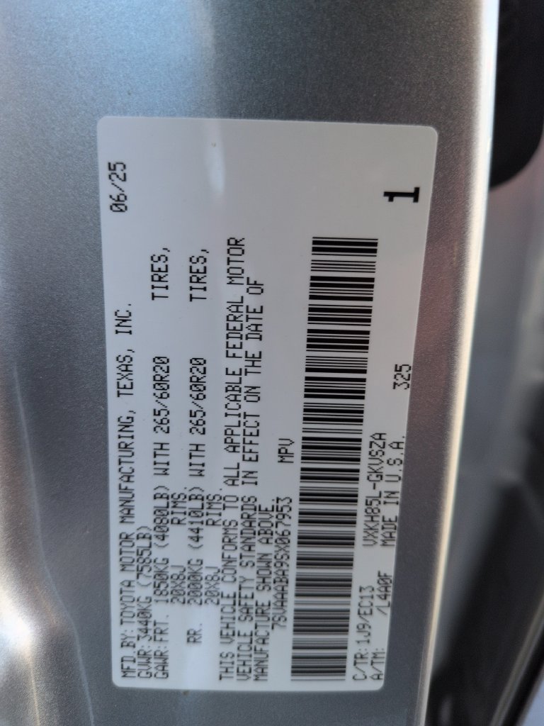 Certified 2025 Toyota Sequoia SR5 w/ SR5 Premium Package AWD/4WD image 29