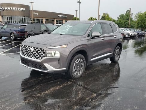 Used 2022 Hyundai Santa Fe Blue AWD/4WD image 2