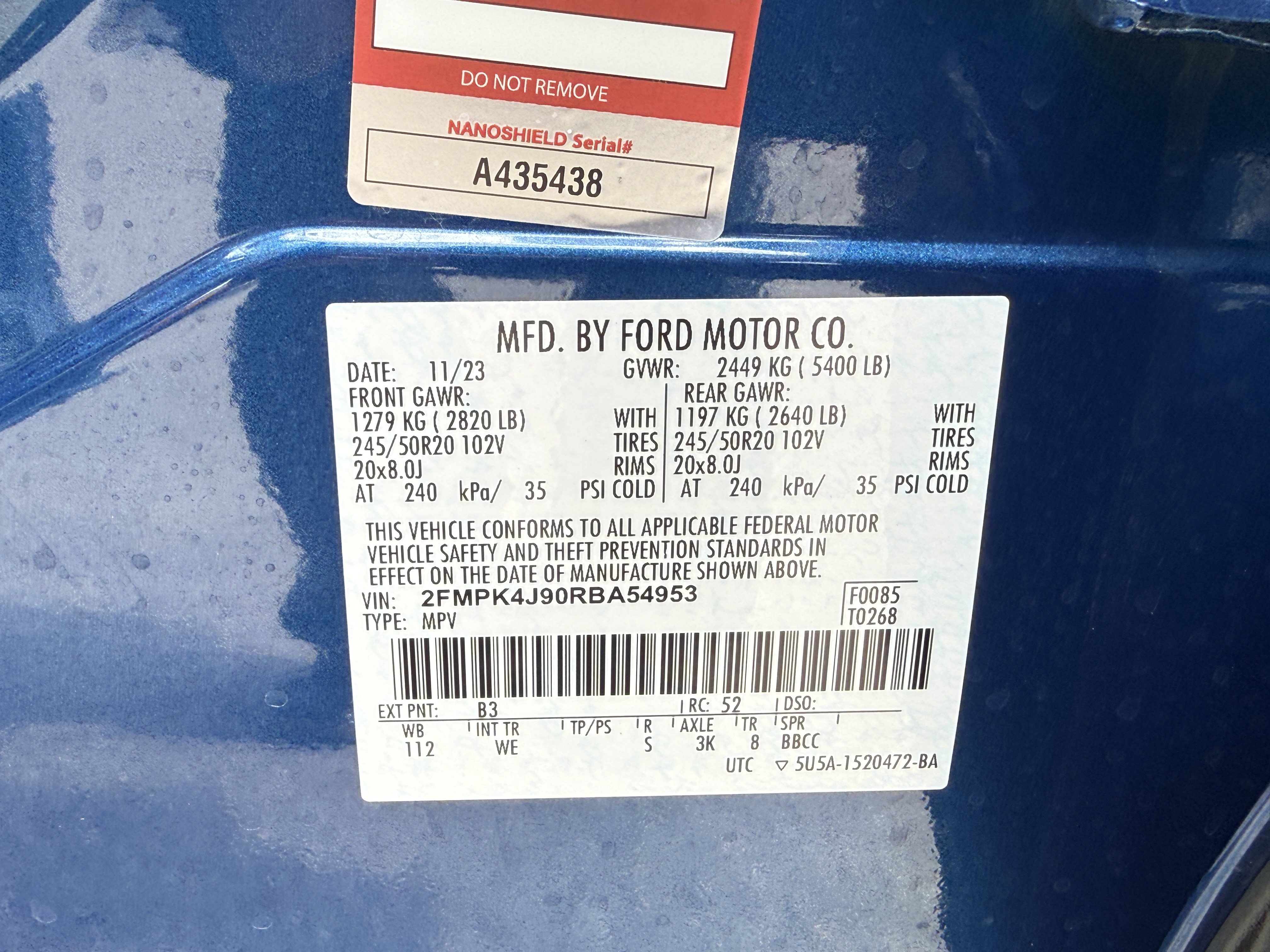 Used 2024 Ford Edge ST-Line AWD/4WD image 5
