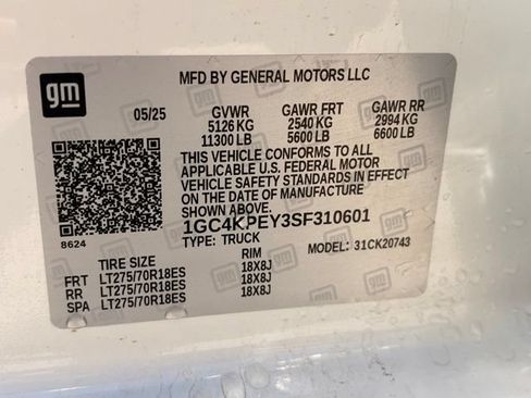 Used 2025 Chevrolet Silverado 2500 LTZ w/ LTZ Convenience Package AWD/4WD image 36