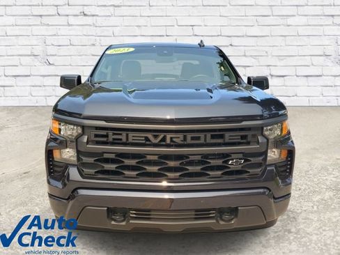 Used 2023 Chevrolet Silverado 1500 Custom w/ LPO, Dark Essentials Package RWD image 6