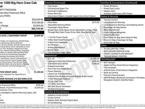 New 2026 RAM 1500 Big Horn AWD/4WD image 34