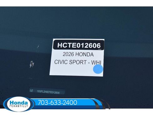 New 2026 Honda Civic Sport image 33