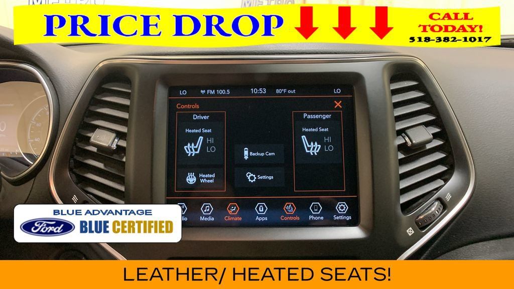 Used 2021 Jeep Cherokee Latitude Lux w/ Comfort/Convenience Group AWD/4WD image 37