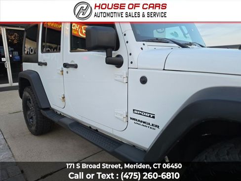 Used 2014 Jeep Wrangler Unlimited Sport w/ Quick Order Package 24S AWD/4WD image 12