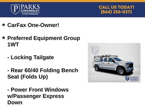 Used 2023 Chevrolet Silverado 1500 W/T w/ WT Value Package RWD image 4