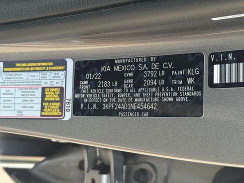 Used 2022 Kia Forte LXS FWD image 37