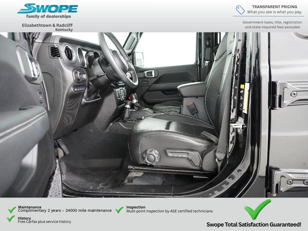 Used 2023 Jeep Wrangler Unlimited Sahara w/ Cold Weather Group AWD/4WD image 13