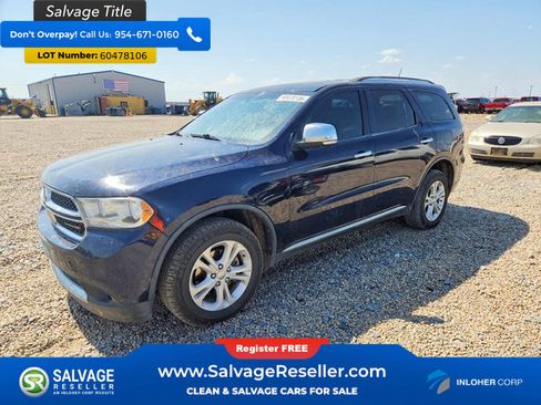 Used 2013 Dodge Durango Crew w/ Trailer Tow Group IV AWD/4WD image 1