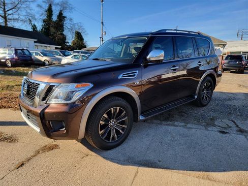 Used 2018 Nissan Armada Platinum w/ Captain Seat Package image 1