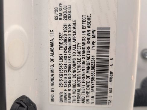 Used 2020 Honda Pilot Touring image 36