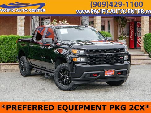 Used 2021 Chevrolet Silverado 1500 Custom Trail Boss w/ Midnight Edition image 1