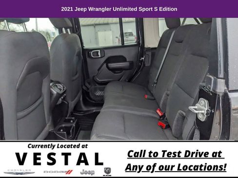 Used 2021 Jeep Wrangler Unlimited Sport AWD/4WD image 14