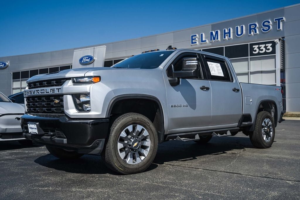 Used 2022 Chevrolet Silverado 2500 Custom w/ Custom Value Package AWD/4WD image 1