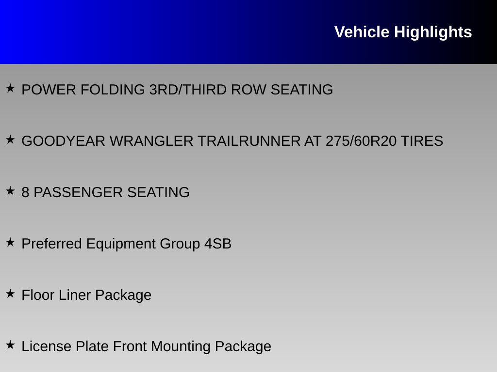 Used 2025 GMC Yukon XL AT4 w/ LPO, Floor Liner Package AWD/4WD image 16